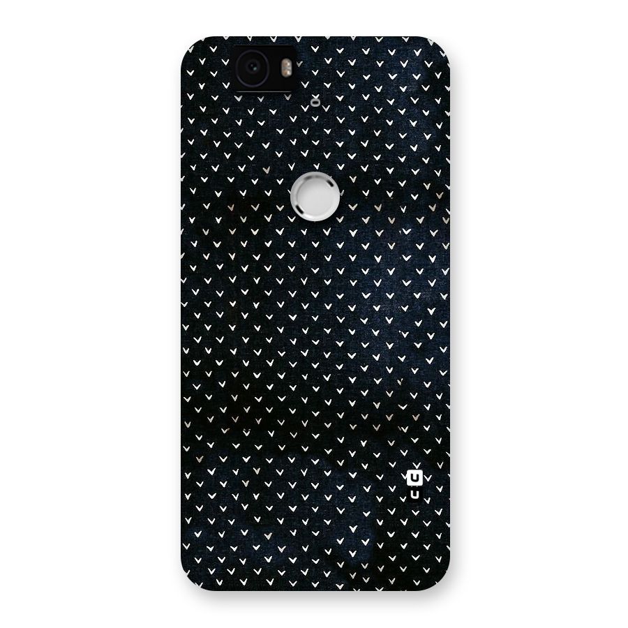Tiny White Hearts Back Case for Google Nexus-6P