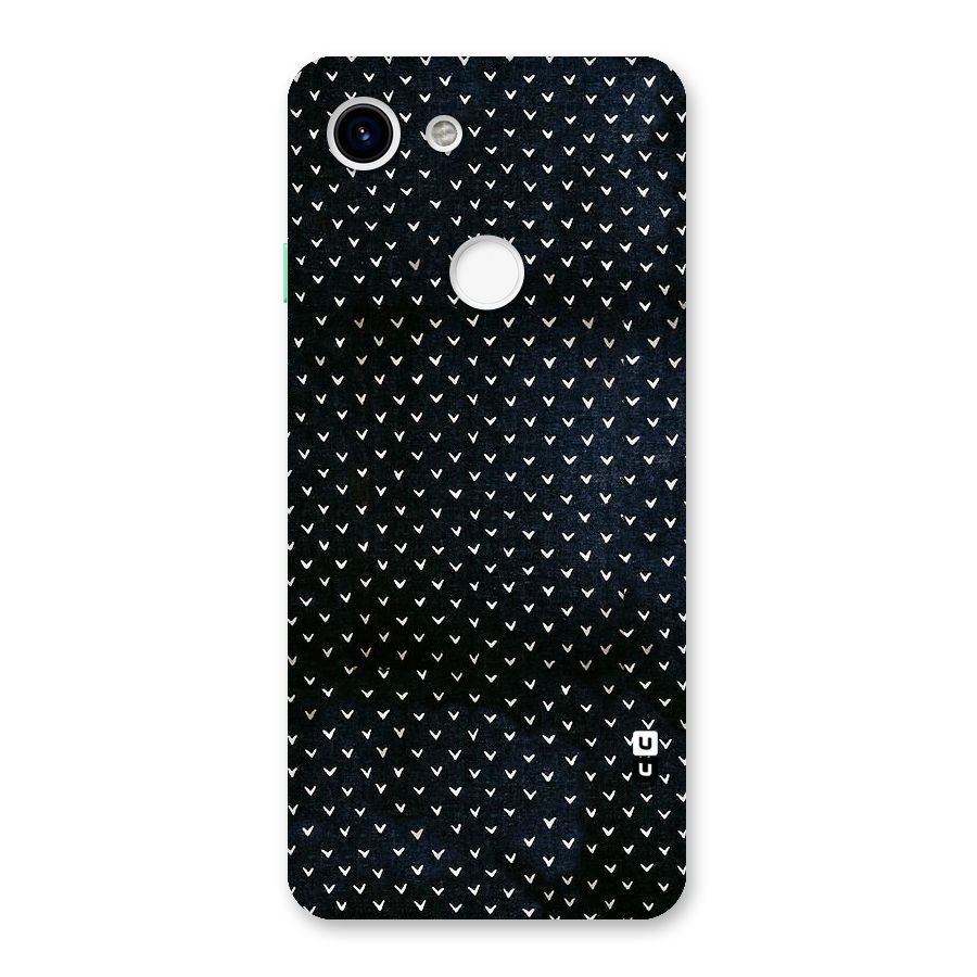 Tiny White Hearts Back Case for Google Pixel 3