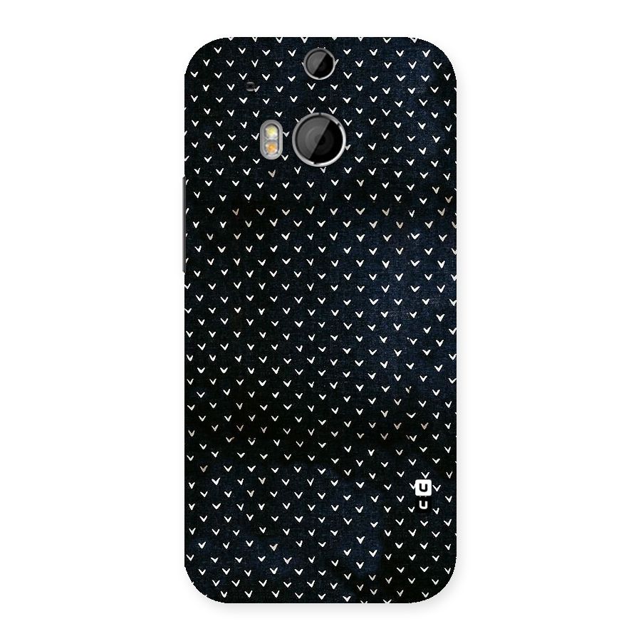 Tiny White Hearts Back Case for HTC One M8