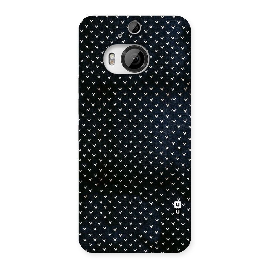 Tiny White Hearts Back Case for HTC One M9 Plus