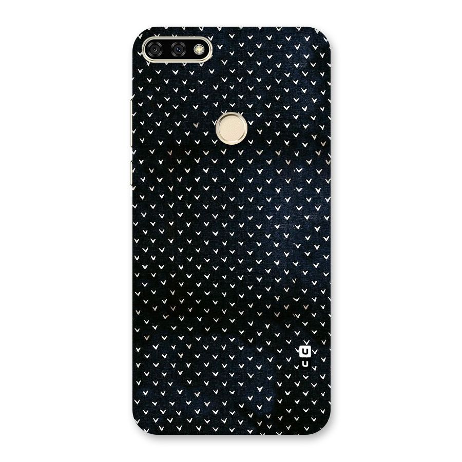 Tiny White Hearts Back Case for Honor 7A