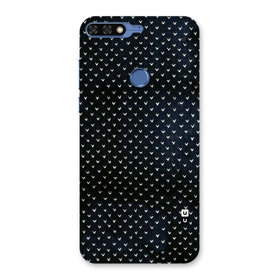 Tiny White Hearts Back Case for Honor 7C