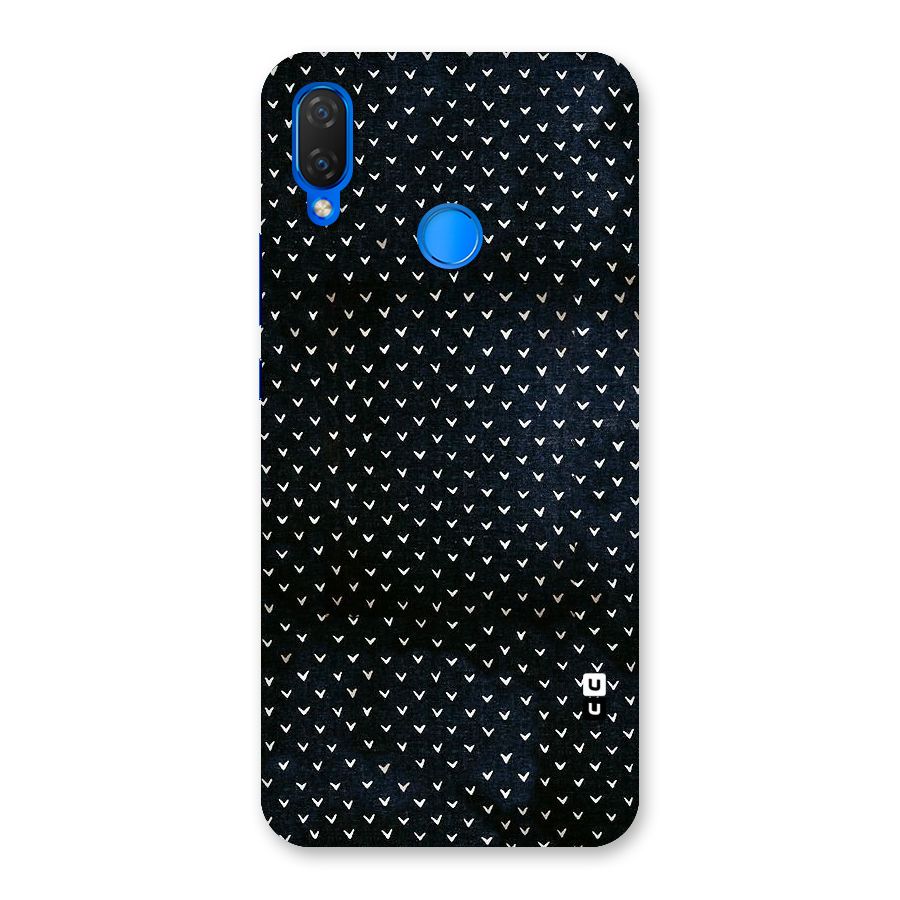 Tiny White Hearts Back Case for Huawei P Smart+