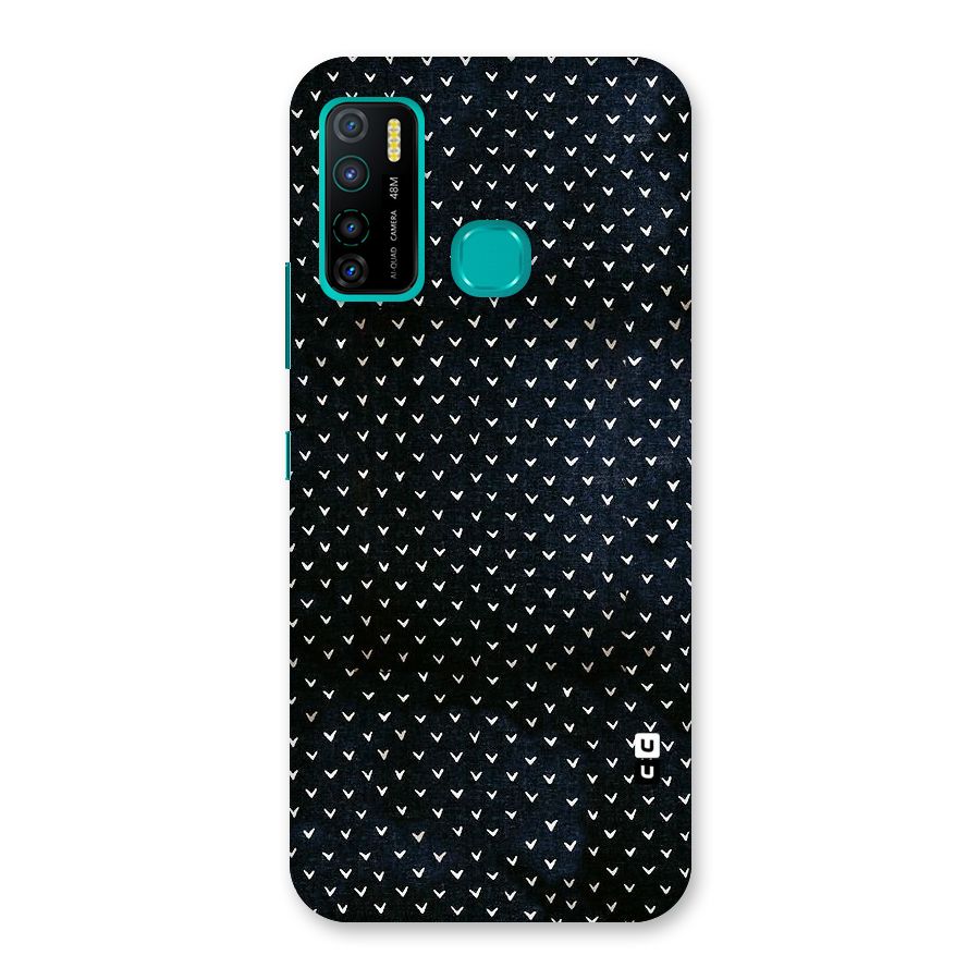 Tiny White Hearts Back Case for Infinix Hot 9 Pro