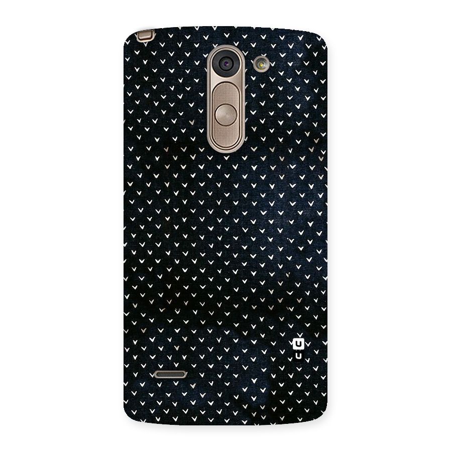 Tiny White Hearts Back Case for LG G3 Stylus