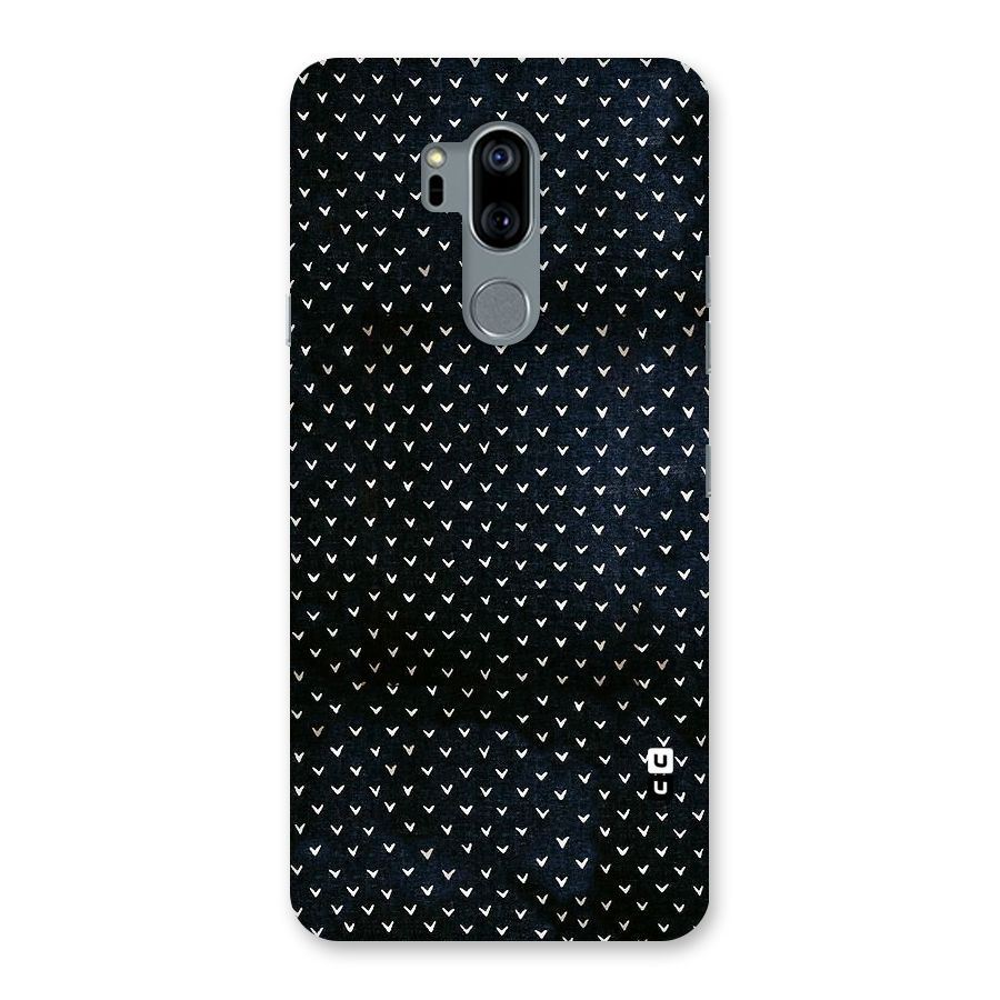 Tiny White Hearts Back Case for LG G7
