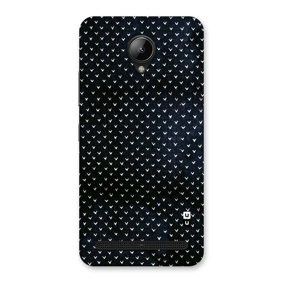 Tiny White Hearts Back Case for Lenovo C2
