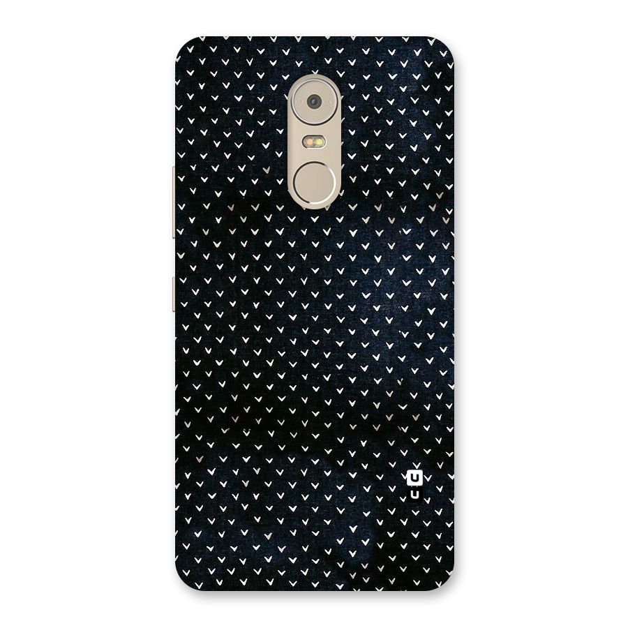 Tiny White Hearts Back Case for Lenovo K6 Note