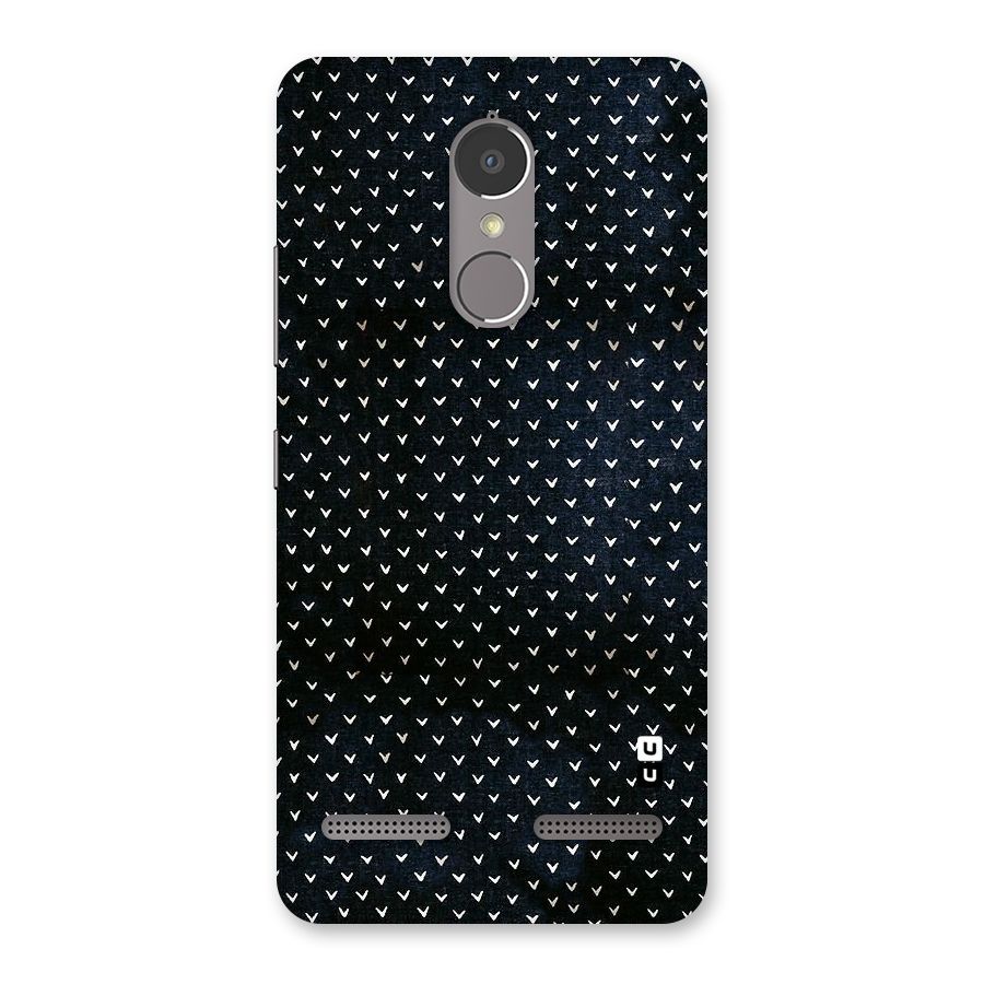 Tiny White Hearts Back Case for Lenovo K6 Power