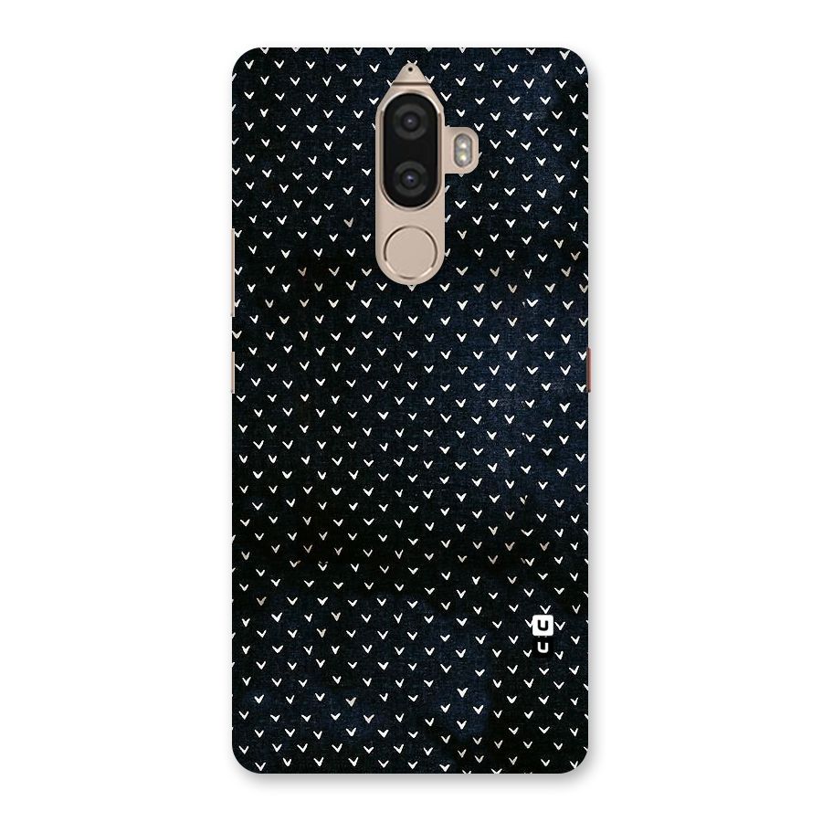 Tiny White Hearts Back Case for Lenovo K8 Note