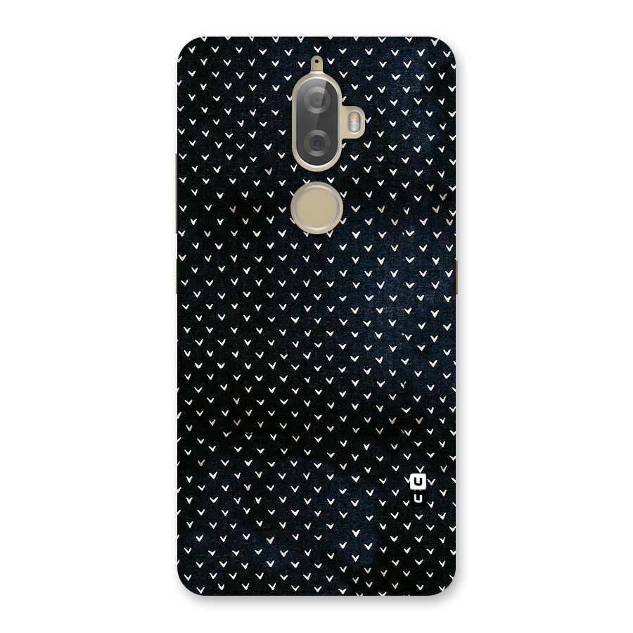 Tiny White Hearts Back Case for Lenovo K8 Plus