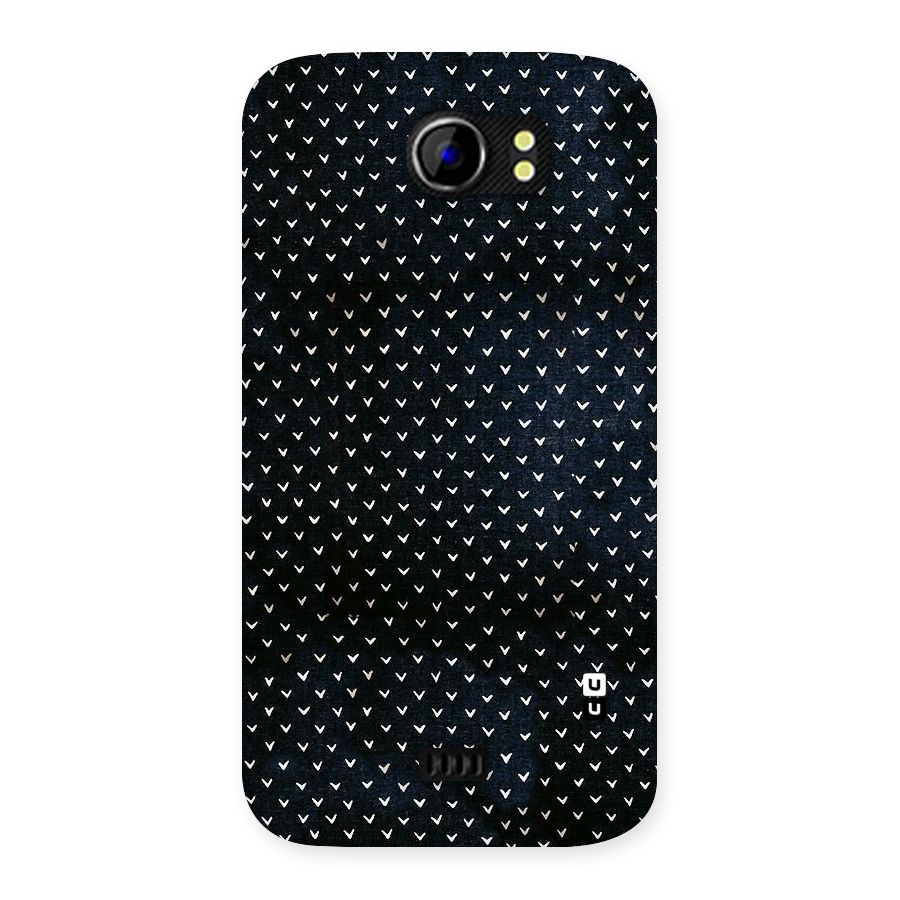 Tiny White Hearts Back Case for Micromax Canvas 2 A110