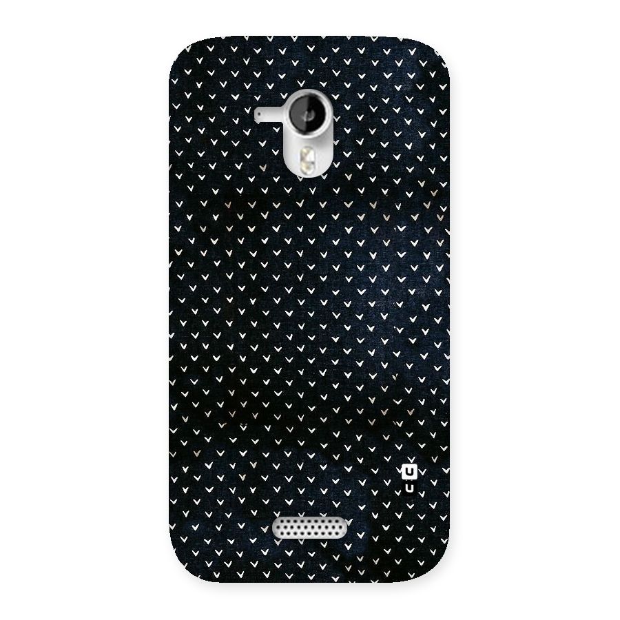 Tiny White Hearts Back Case for Micromax Canvas HD A116