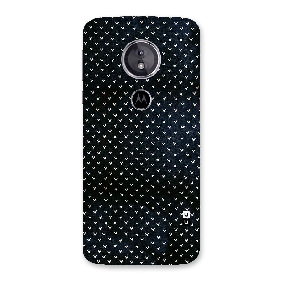 Tiny White Hearts Back Case for Moto E5
