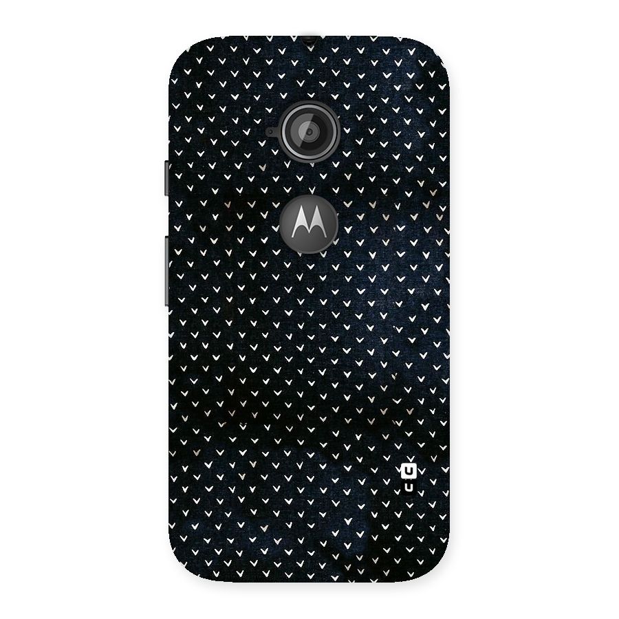 Tiny White Hearts Back Case for Moto E 2nd Gen