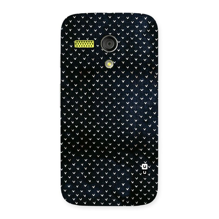 Tiny White Hearts Back Case for Moto G