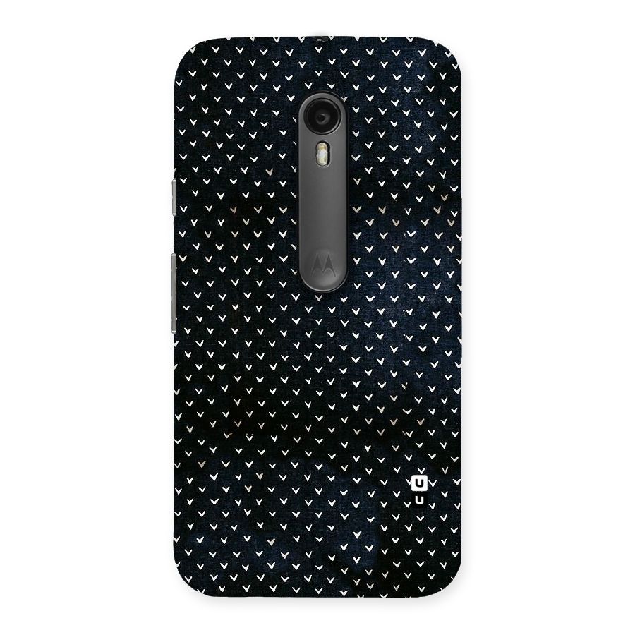 Tiny White Hearts Back Case for Moto G3