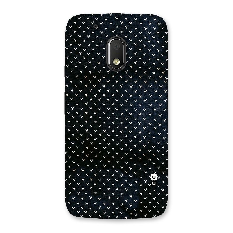 Tiny White Hearts Back Case for Moto G4 Play
