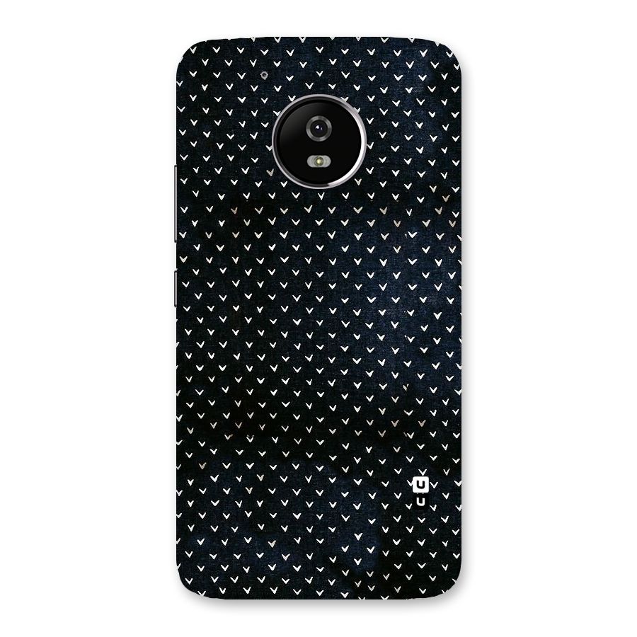 Tiny White Hearts Back Case for Moto G5