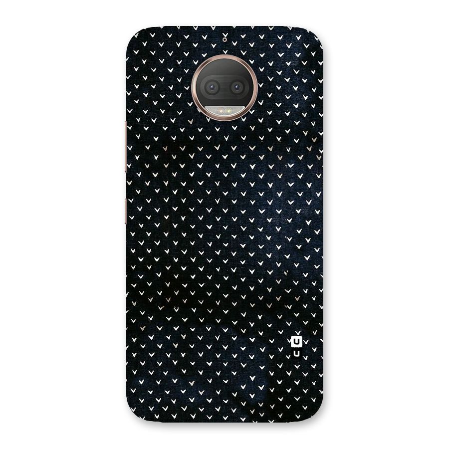 Tiny White Hearts Back Case for Moto G5s Plus