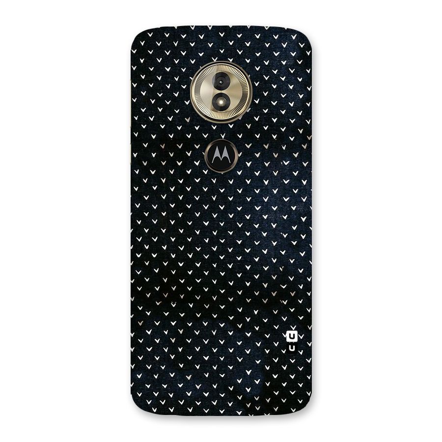 Tiny White Hearts Back Case for Moto G6 Play