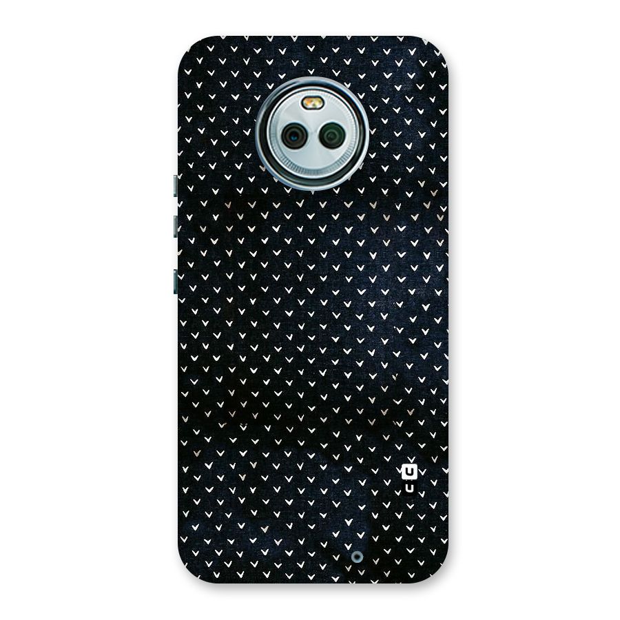 Tiny White Hearts Back Case for Moto X4