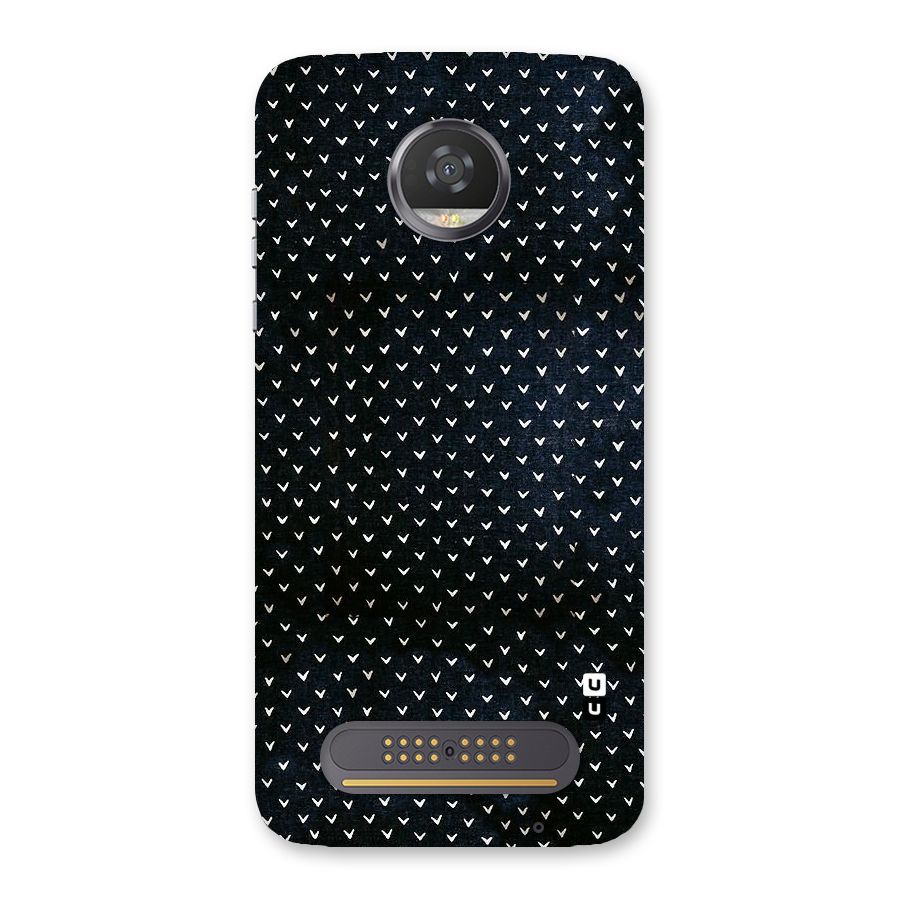 Tiny White Hearts Back Case for Moto Z2 Play