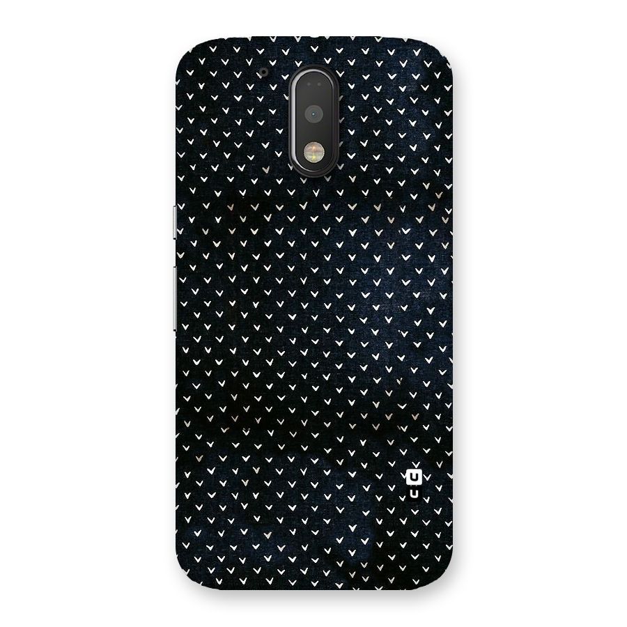 Tiny White Hearts Back Case for Motorola Moto G4 Plus