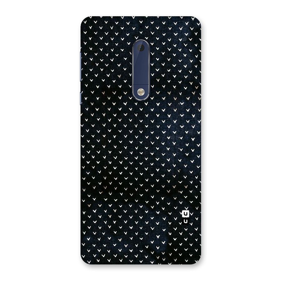 Tiny White Hearts Back Case for Nokia 5