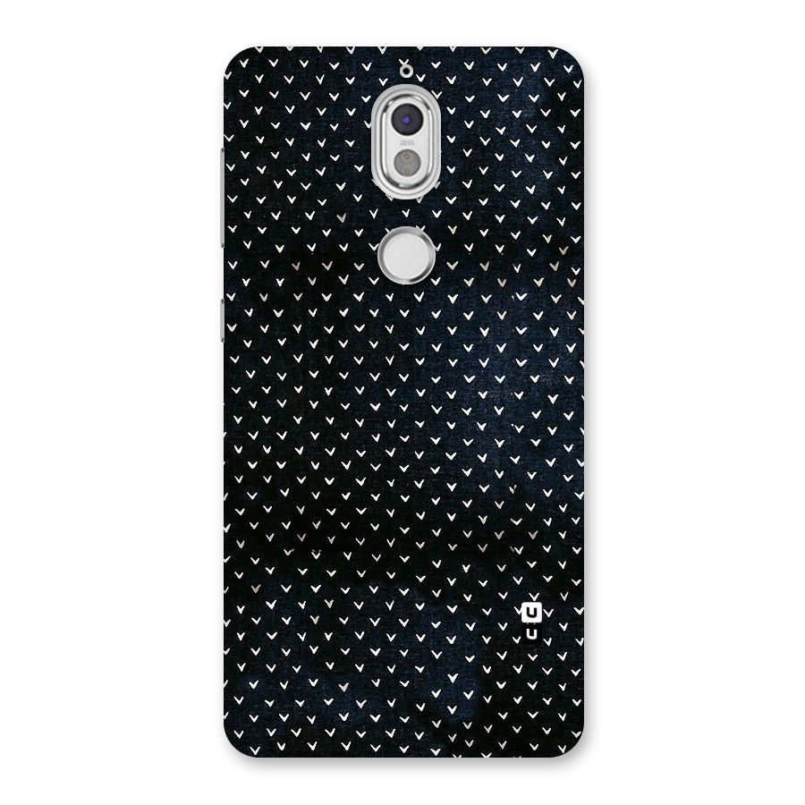 Tiny White Hearts Back Case for Nokia 7