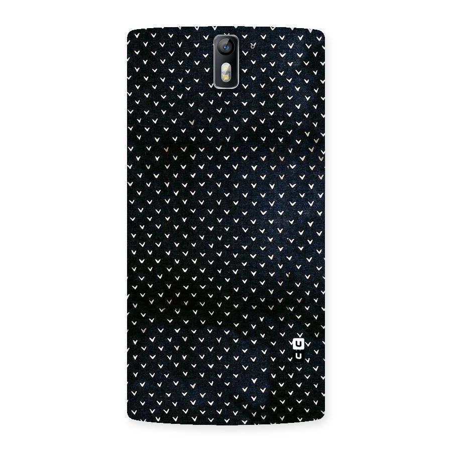 Tiny White Hearts Back Case for One Plus One