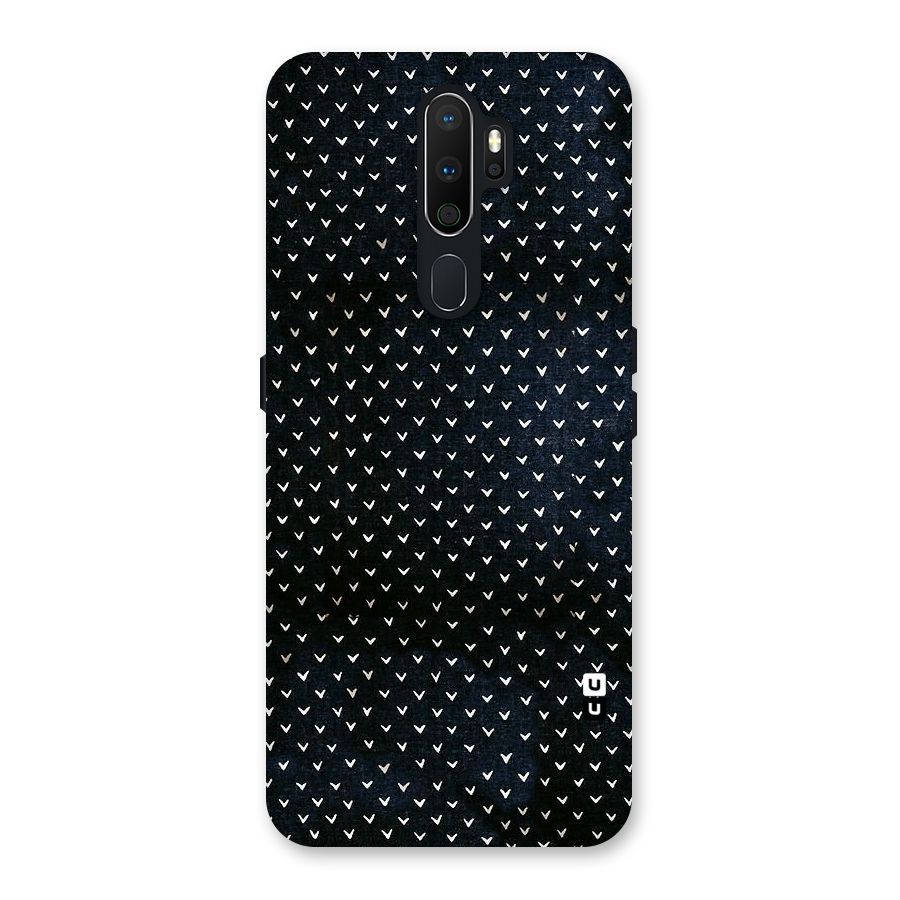 Tiny White Hearts Back Case for Oppo A5 (2020)