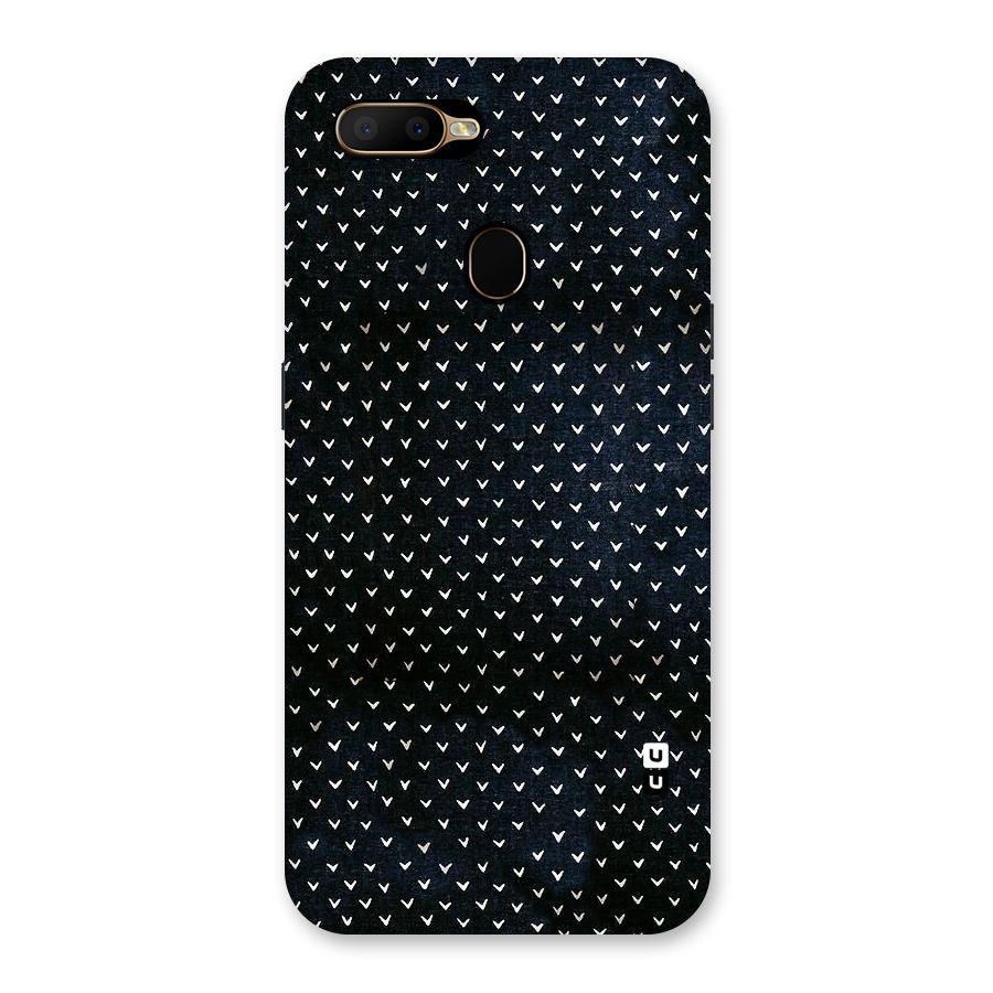 Tiny White Hearts Back Case for Oppo A5s