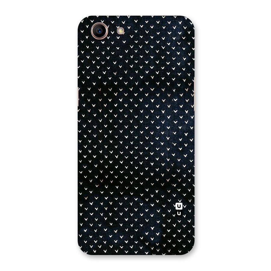 Tiny White Hearts Back Case for Oppo A83 (2018)