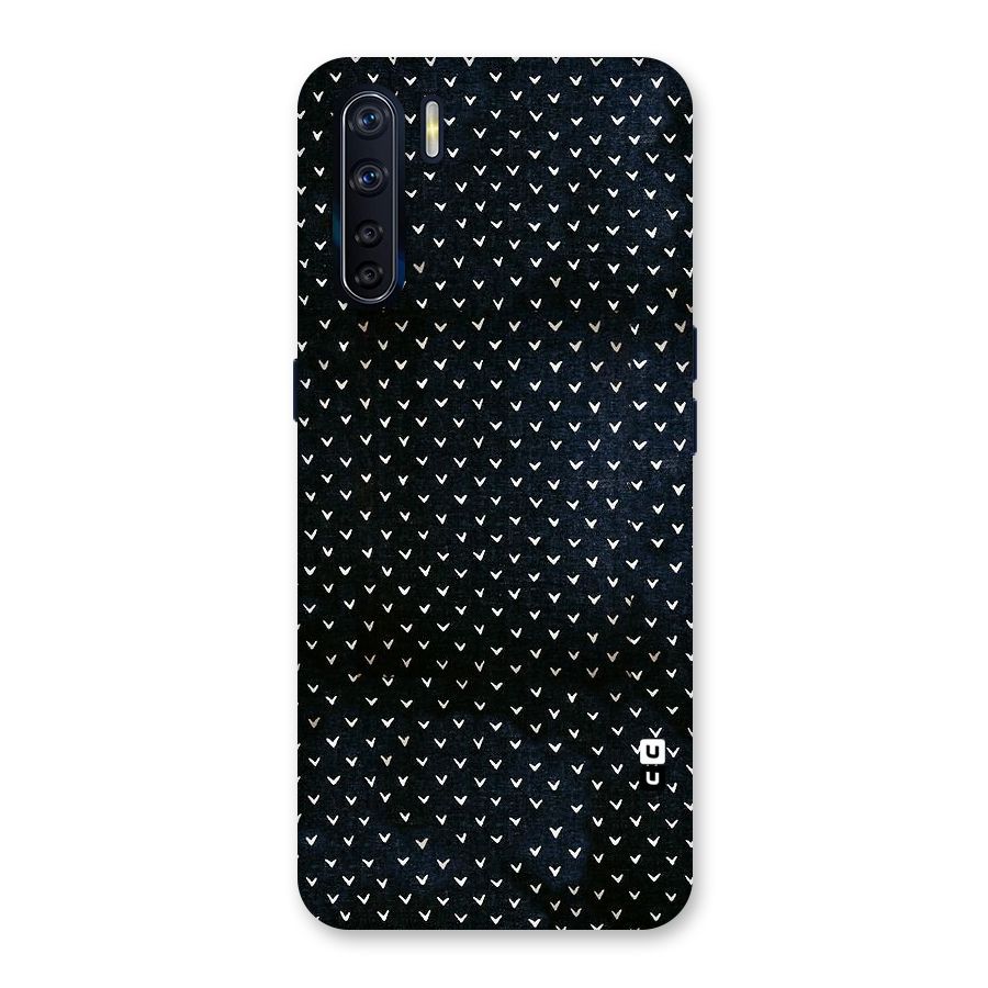Tiny White Hearts Back Case for Oppo F15