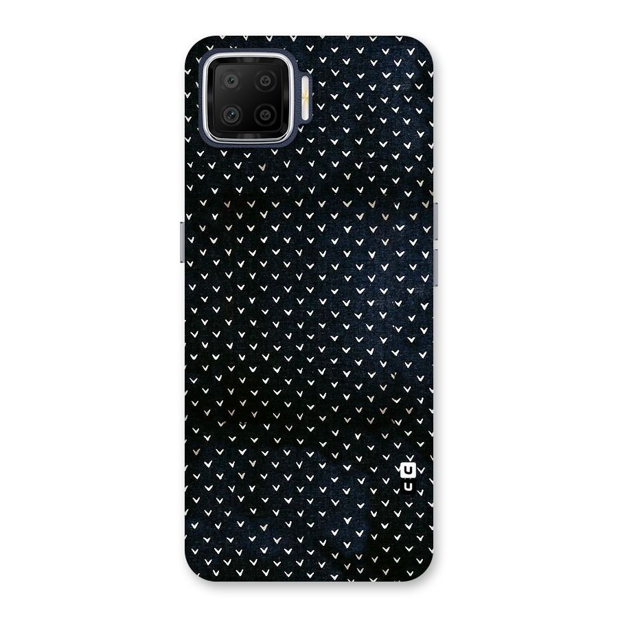 Tiny White Hearts Back Case for Oppo F17