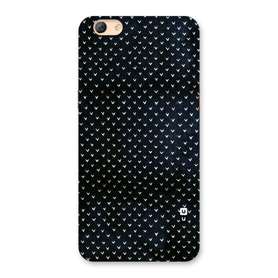 Tiny White Hearts Back Case for Oppo F3 Plus