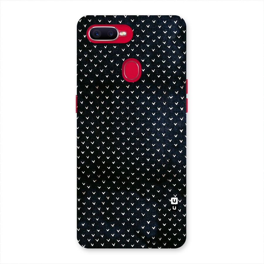 Tiny White Hearts Back Case for Oppo F9 Pro