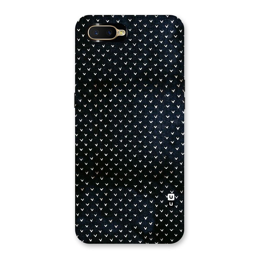 Tiny White Hearts Back Case for Oppo K1