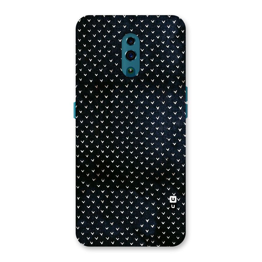 Tiny White Hearts Back Case for Oppo Reno