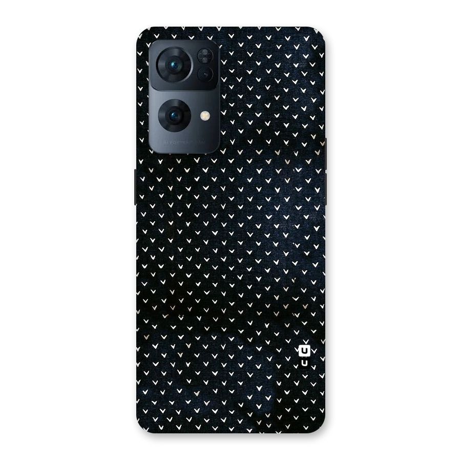 Tiny White Hearts Back Case for Oppo Reno7 Pro 5G
