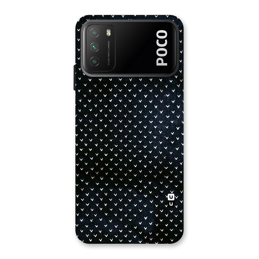 Tiny White Hearts Back Case for Poco M3