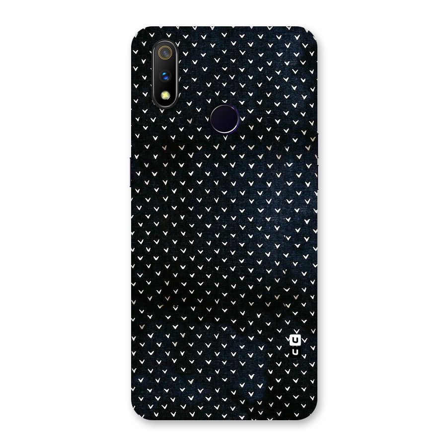 Tiny White Hearts Back Case for Realme 3 Pro