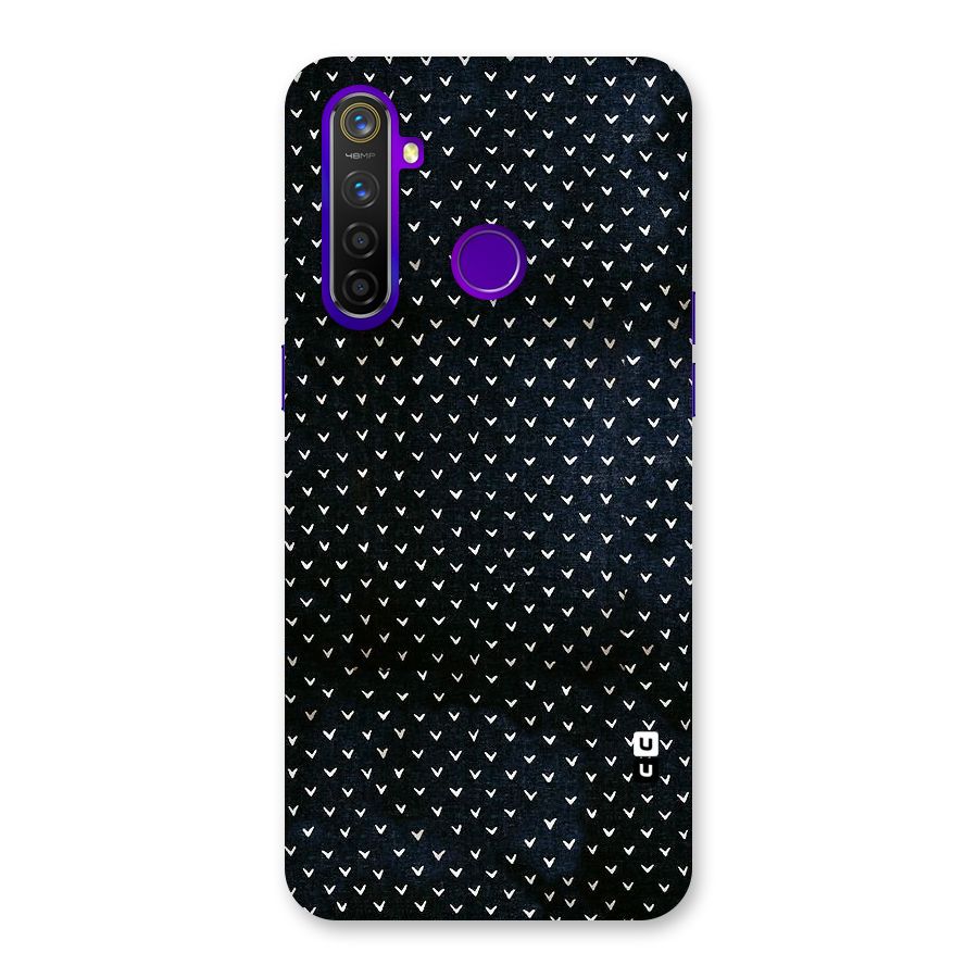 Tiny White Hearts Back Case for Realme 5 Pro