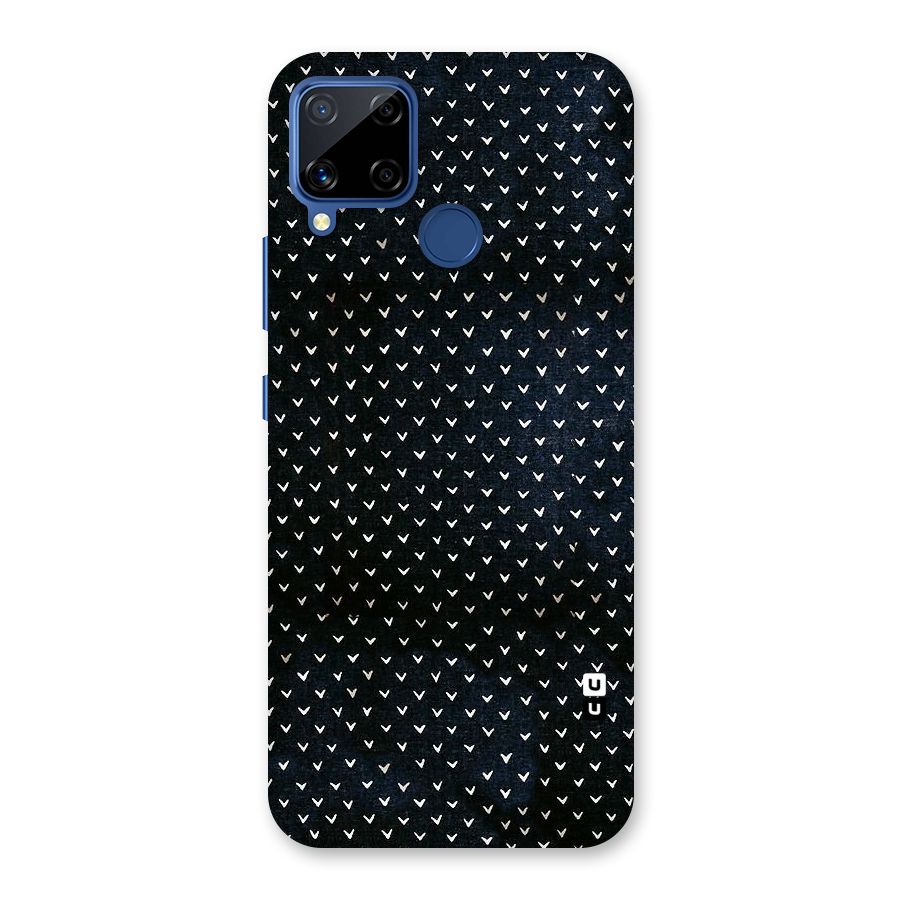 Tiny White Hearts Back Case for Realme C15