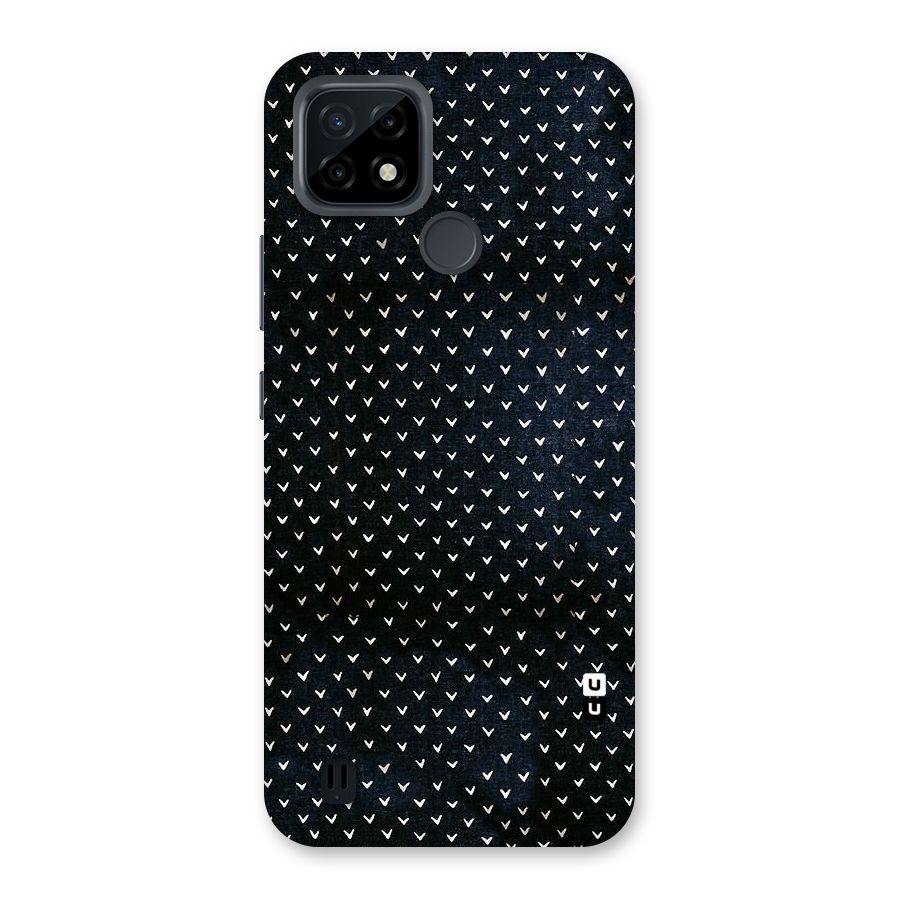 Tiny White Hearts Back Case for Realme C21