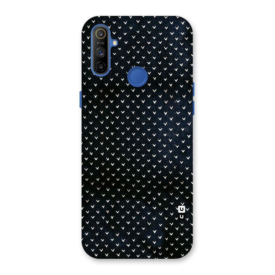 Tiny White Hearts Back Case for Realme Narzo 10A