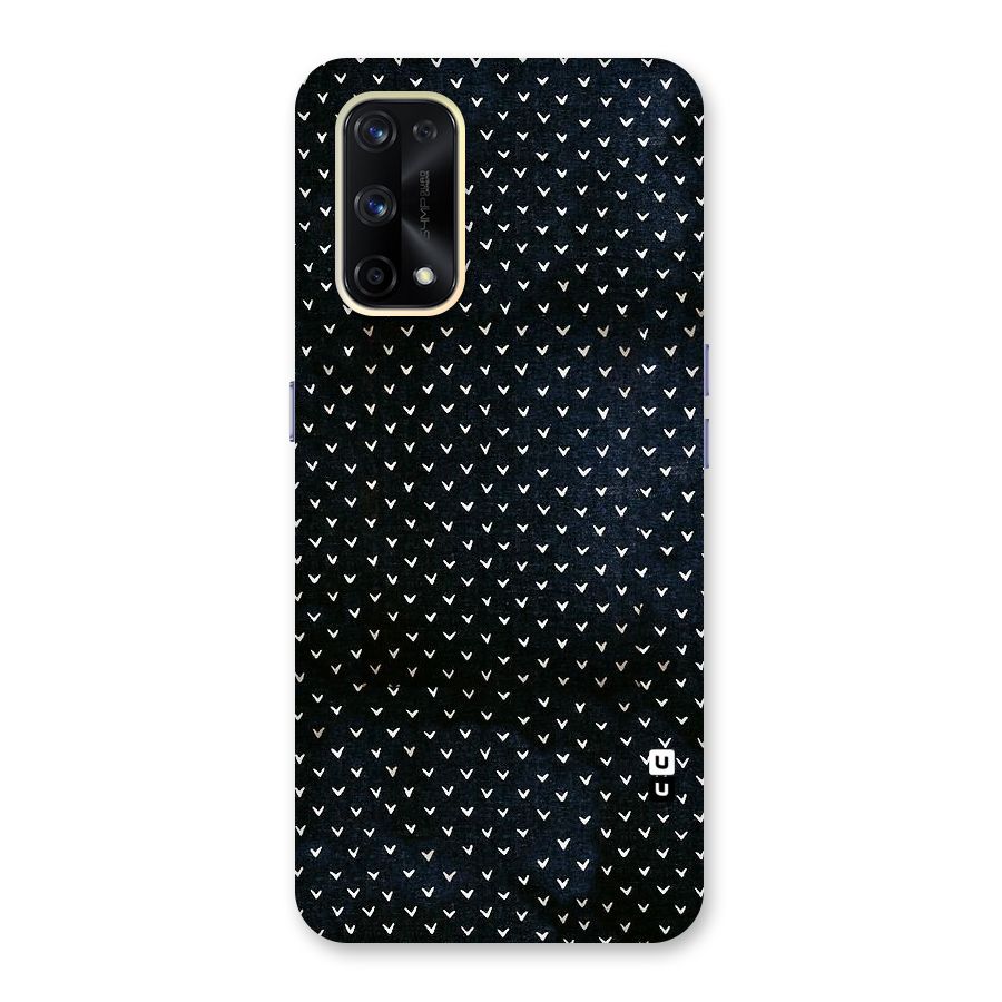 Tiny White Hearts Glass Back Case for Realme X7 Pro