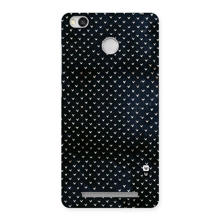 Tiny White Hearts Back Case for Redmi 3S Prime