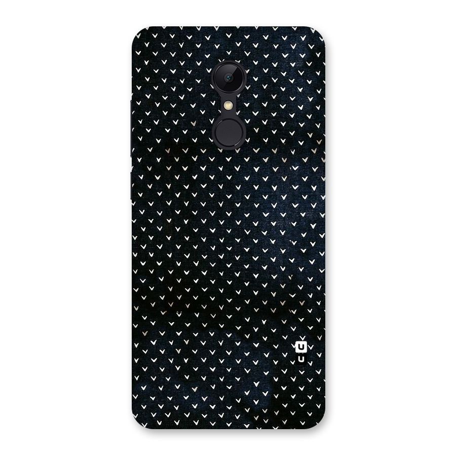 Tiny White Hearts Back Case for Redmi 5